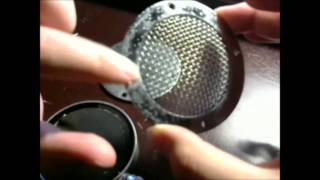 Cleaning a D104 Chrome Microphone [upl. by Eelsnia]