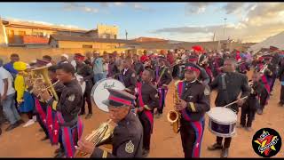 Diphala Tsa Josefa Plays quotUbubele Bakhequot at Faith St Peter 5 Star Brass Band [upl. by Ahseuqram336]