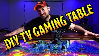 How To Build A DIY TV Gaming Table [upl. by Bartlet927]