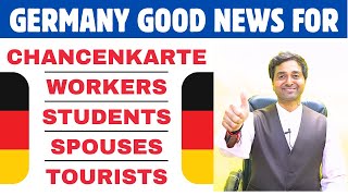 Germany Big Update for Job Opportunity Card  Chancenkarte  Students  Workers  Spouses  Tourists [upl. by Bremble502]