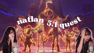 Glittr Cries Over The 51 Natlan Archon Quest Acts 3 and 4 FULL REACTION  Genshin Impact [upl. by Asertal28]