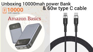 Amazon Basics Power Bank Overview and Test  10000mah [upl. by Ailecara]