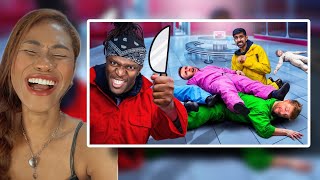 SIDEMEN AMONG US IN REAL LIFE KSI MASTERCLASS  Reaction [upl. by Okomom]