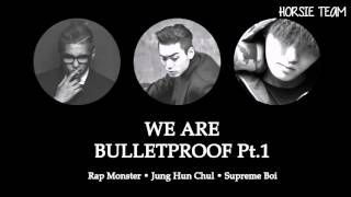 Vietsub HORSIE TEAM We Are Bulletproof Pt1  Rap Monster Jung Hun Chul Supreme Boi [upl. by Kenison962]