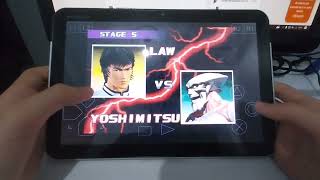 Motorola Xoom2 Mz601Tekken 3 Gaming Test Android404 [upl. by Lletram116]