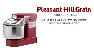 Haussler Alpha Green Dye Kneading Test [upl. by Aihpled609]