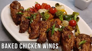 Crispy Baked Chicken Wings You Can’t Resist – Healthy amp Easy Baked Chicken Wings Recipe [upl. by Adnohsak]