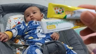 MENGATASI FLU DAN BATUK BERDAHAK PADA BAYI  REVIEW TRANSPULMIN BALSAM BAYI [upl. by Asenaj760]