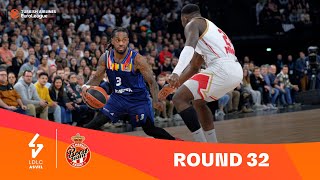 LDLC ASVEL VilleurbanneAS Monaco  Round 32 Highlights  202324 Turkish Airlines EuroLeague [upl. by Yeleak]