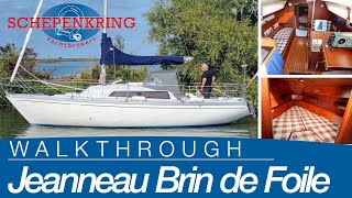 Jeanneau Brin De Foile for sale  Yacht Walkthrough   Schepenkring Lelystad  4K [upl. by Obed354]