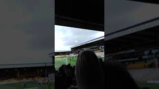 Mansfield Town fans singing were on our way at port vale [upl. by Whittaker545]