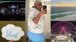 VLOG  Mini Vacation  Gender Reveal  Car Trouble  Clean With Me [upl. by Sadira]