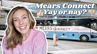 MEARS CONNECT REVIEW  Disney Airport Transportation [upl. by Finnigan]