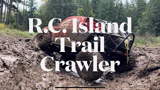 Rc Trail Crawling Axial Scx6 low speed mud run [upl. by Engedus920]