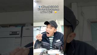 Ketika menu b4b1 mbokde pasti tau🇰🇷 korea shorts madhanghajja [upl. by Notsej]