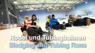 Piste Schnee amp Rodeln in der JEVER FUN SKIHALLE Neuss [upl. by Cypro462]