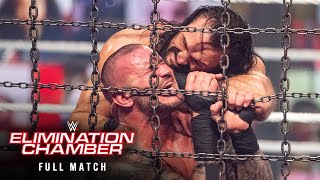 FULL MATCH — WWE Title Elimination Chamber Match WWE Elimination Chamber 2021 [upl. by Gannie]