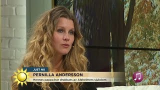 Pernilla Andersson quotJag förstod inte hur grym sjukdomen faktiskt ärquot  Nyhetsmorgon TV4 [upl. by Bodrogi212]