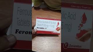 FERONIA XT  FERROUS ASCORBATE  FOLC ACID  💊MEDICINE [upl. by Mot748]