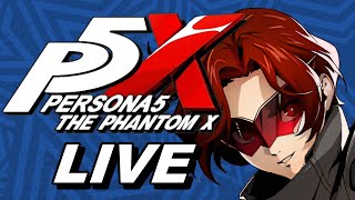 Playing the NEW Persona 5 X Open Beta LIVE p5x [upl. by Corly]