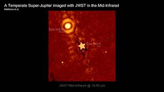 James Webb Space Telescope discovers a cool superJupiter exoplanet [upl. by Annaer]