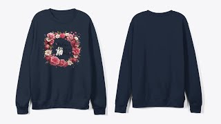 Digisoft Printed Unisex Crewneck Sweatshirt [upl. by Alyek170]