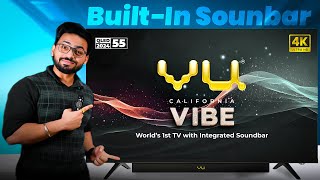 VU Vibe 4K QLED TV 55 inch Review ⚡️  88W BuiltIn Soundbar  Review After 15 Days 🔥 [upl. by Adnoma]