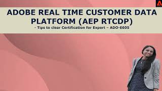 How to Prepare for Adobe Realtime CDP Expert ADOE605 Certification [upl. by Bordie]