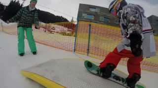 Riglet Park Burton European Open 2014 rocksresort LAAX [upl. by Cyrill]