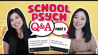 Answering YOUR school psychology questions PART 2 ft Tiffany Lee [upl. by Whitehurst]