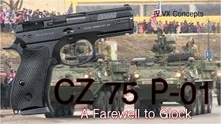 CZ 75 P01 First Look A Farewell to Glock [upl. by Hakym]