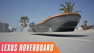 Riding the Lexus hoverboard in Spain [upl. by Bambi212]