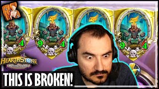 BOMB BUILDS ARE SO BROKEN  Hearthstone Battlegrounds [upl. by Papotto516]