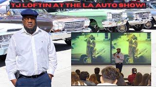 Legendary Speaker TJ Loftin LA Auto Show [upl. by Elga913]