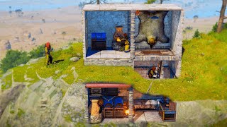 I Built an Unraidable Rock Base in Vanilla Rust [upl. by Hairom622]