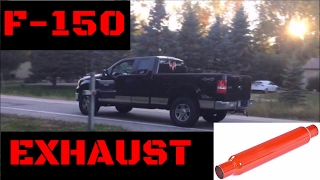 Ford F150 Cherry Bomb Exhaust Video [upl. by Sonya514]