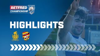 Highlights  Whitehaven v Dewsbury Rams [upl. by Wilburt]