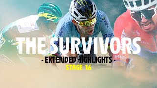 Extended Highlights  Stage 16  Tour de France 2024 [upl. by Ludwog]