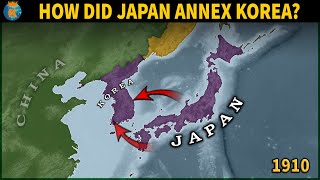 How did The Empire of Japan annex Korea [upl. by Yesnek]