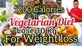 WEIGHT LOSS  Indian Weight Loss Vegetarian full day eating best diet plan 2021 [upl. by Daht]