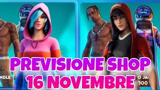 PREVISIONE SHOP 16 NOVEMBRE NEGOZIO OGGETTI OGGI 15 FORTNITE REMIX CAPITOLO 2 ICE SPICE E JUICE WRLD [upl. by Suoicserp337]