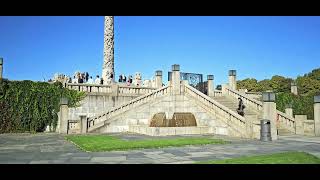 The Vigeland Sculpture Park Oslo Norway 🇳🇴 [upl. by Gaskill]