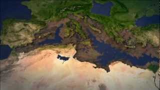 Isolation and partial desiccation of the Mediterranean  the onset of the Messinian Salinity Crisis [upl. by Lach]