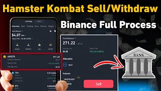 Hamster Kombat Sell Kaise Kare Binance  Hamster Kombat Withdrawal Binance  Hamster Kombat [upl. by Arah]