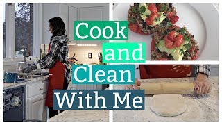 Cook and Clean with Me Vlog  New Lunch Prep Idea [upl. by Kcirnek954]