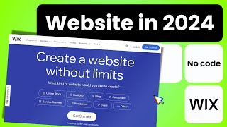 How to Build your Website in 2024  Wix Tutorial [upl. by Er258]