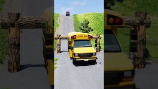 Dump trucks vs log trap crash part703 shortvideo beamngdrive shorts india truckdriver usa [upl. by Eenel513]