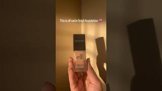 Elf satin finish foundation shortsvideo ugc viral reels makeup elf [upl. by Carbone775]