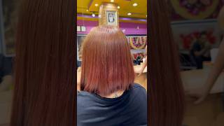 Copper Red Color ampBub hair cut  hair style  Short Hair  Beautiful [upl. by Iba]