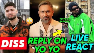 Krsna Lil bunty Diss 🤯 Reply On Honey Singh  Bohemia Reply On Honey Singh  Raftaar Goa Live [upl. by Ollehcram]